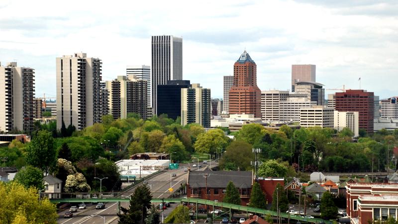 Party Bus Rental Downtown Portland