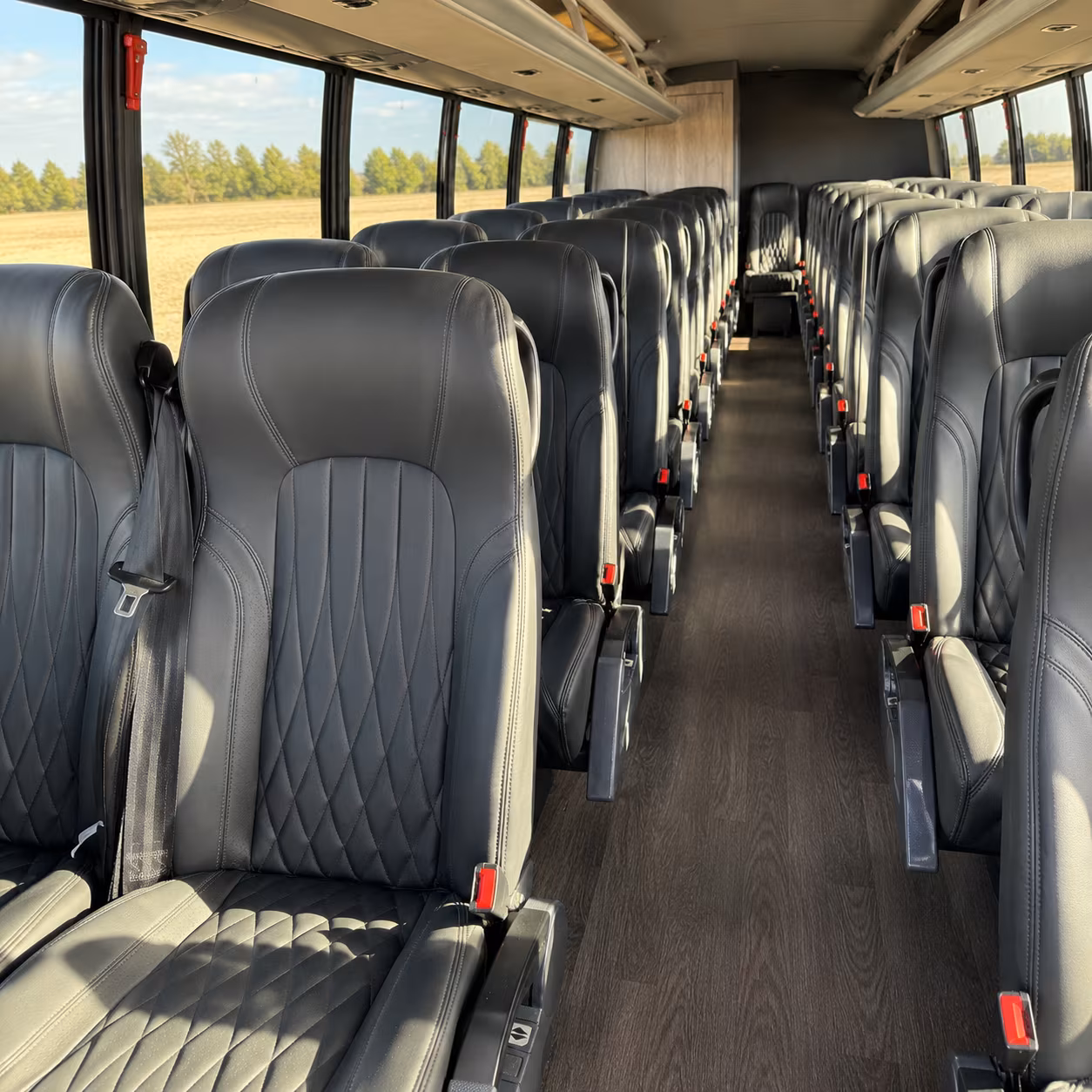 Portland Airport Shuttle & Transportation party bus exterior