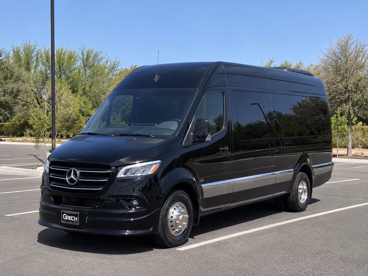Portland Airport Shuttle & Transportation party bus interior