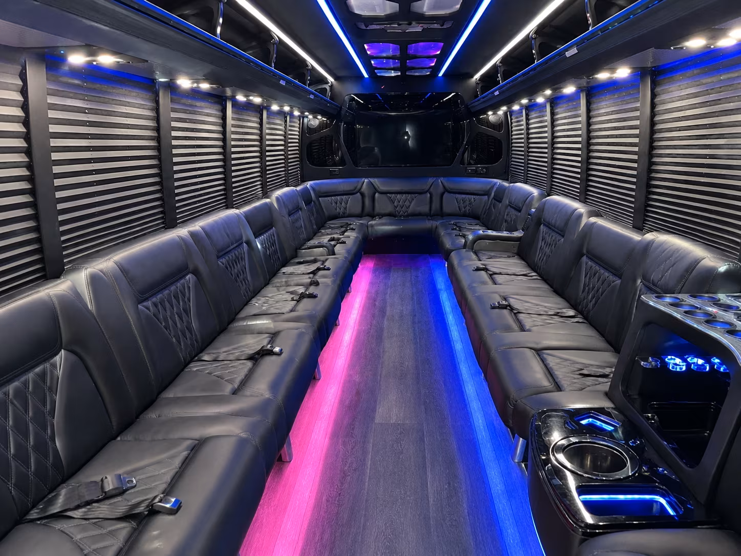 Portland Bachelor & Bachelorette Transportation onboard seating