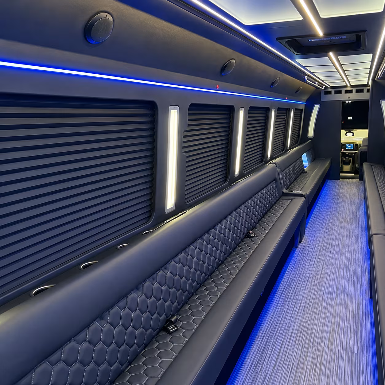 Portland Concert & Music Festival Transportation party bus exterior