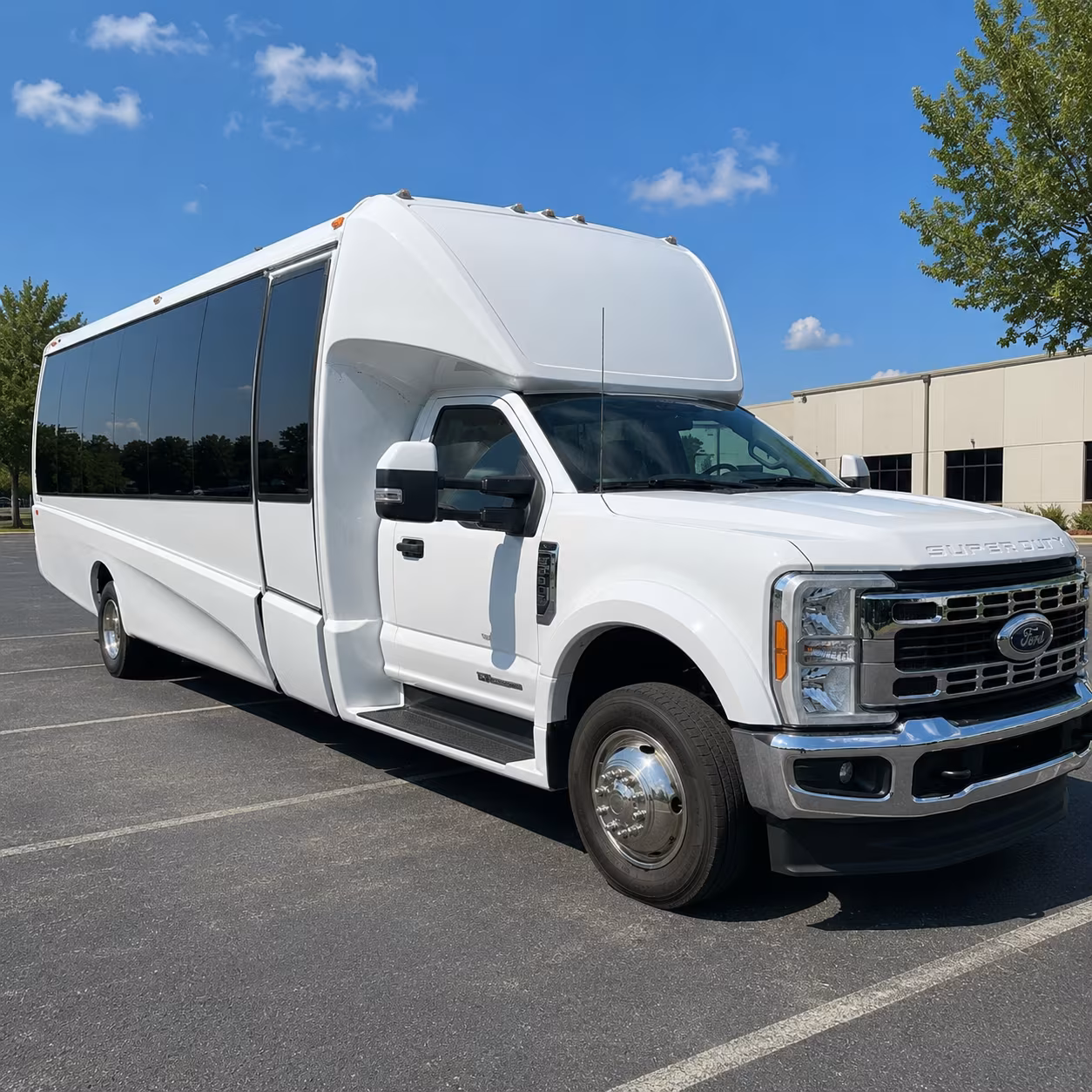 Portland Corporate Transportation party bus exterior