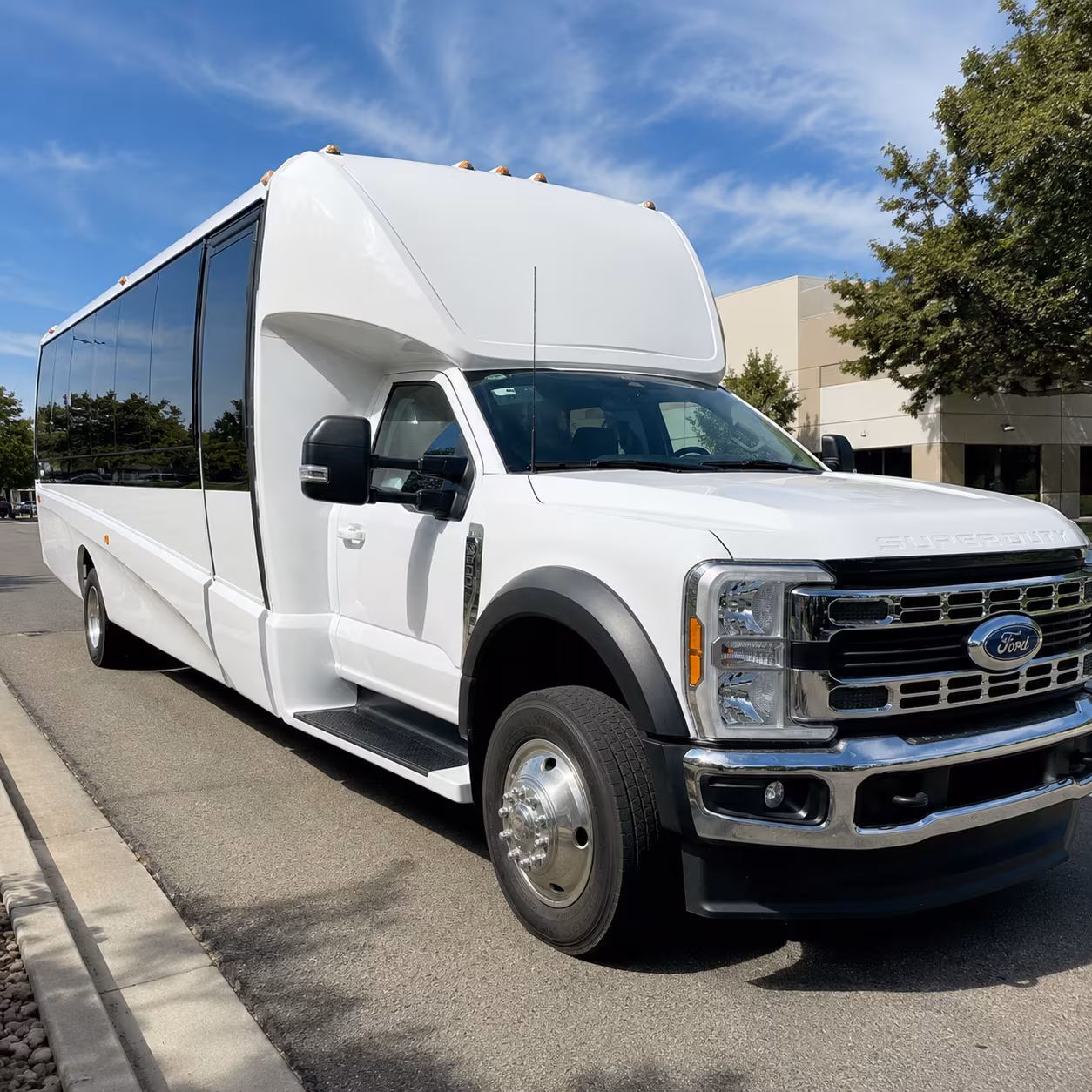 Portland Corporate Transportation party bus exterior