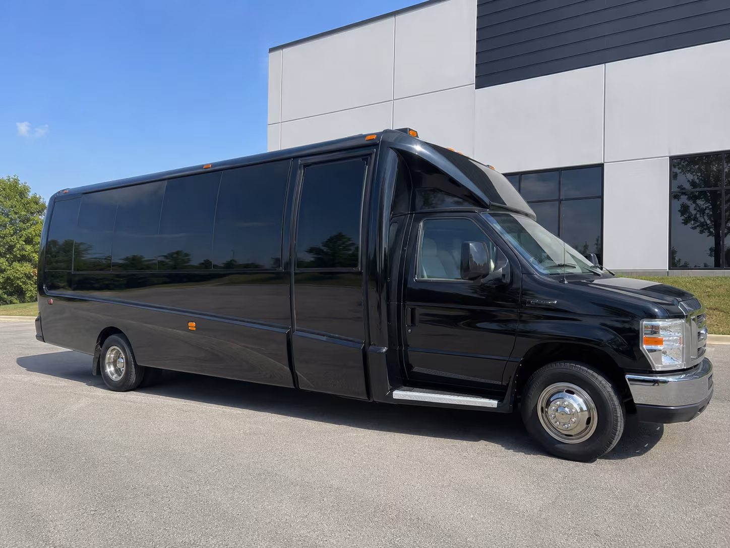 Portland Private Event Transportation party bus exterior