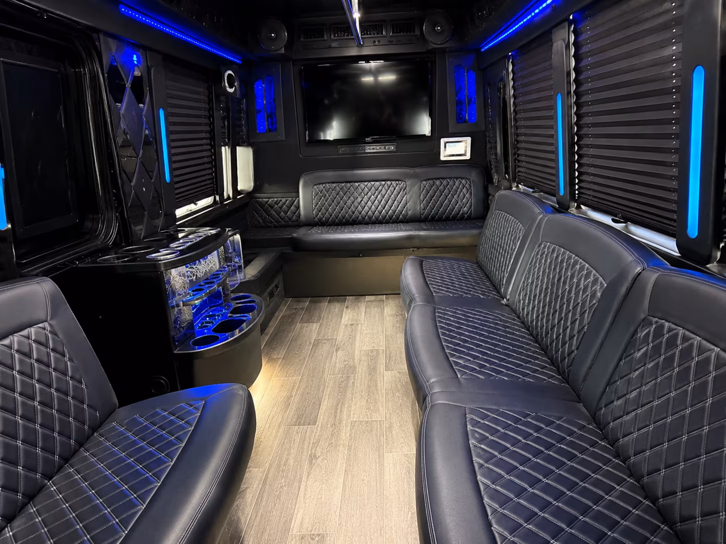 Portland Prom & Homecoming Transportation party bus exterior