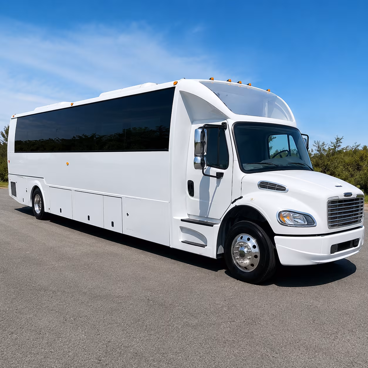 Portland Prom & Homecoming Transportation party bus exterior