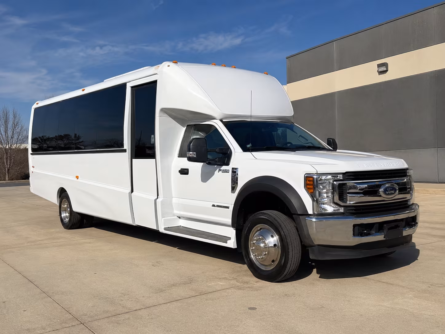 Portland School Event Transportation party bus exterior