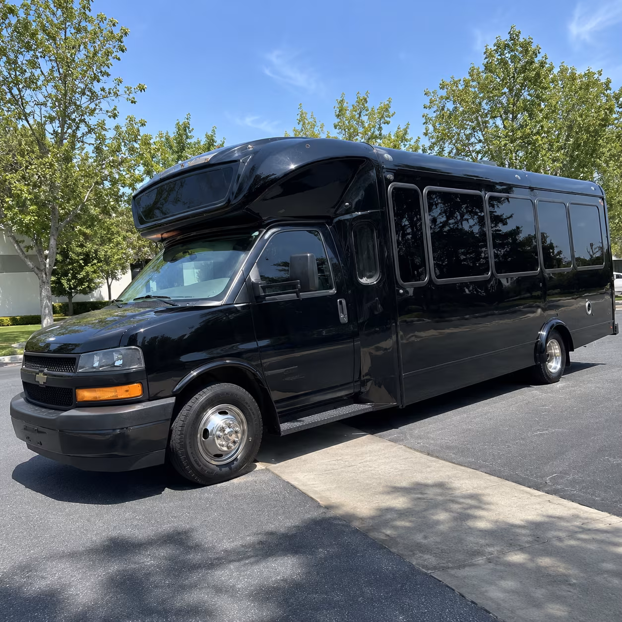 Portland Sporting Event Transportation party bus exterior