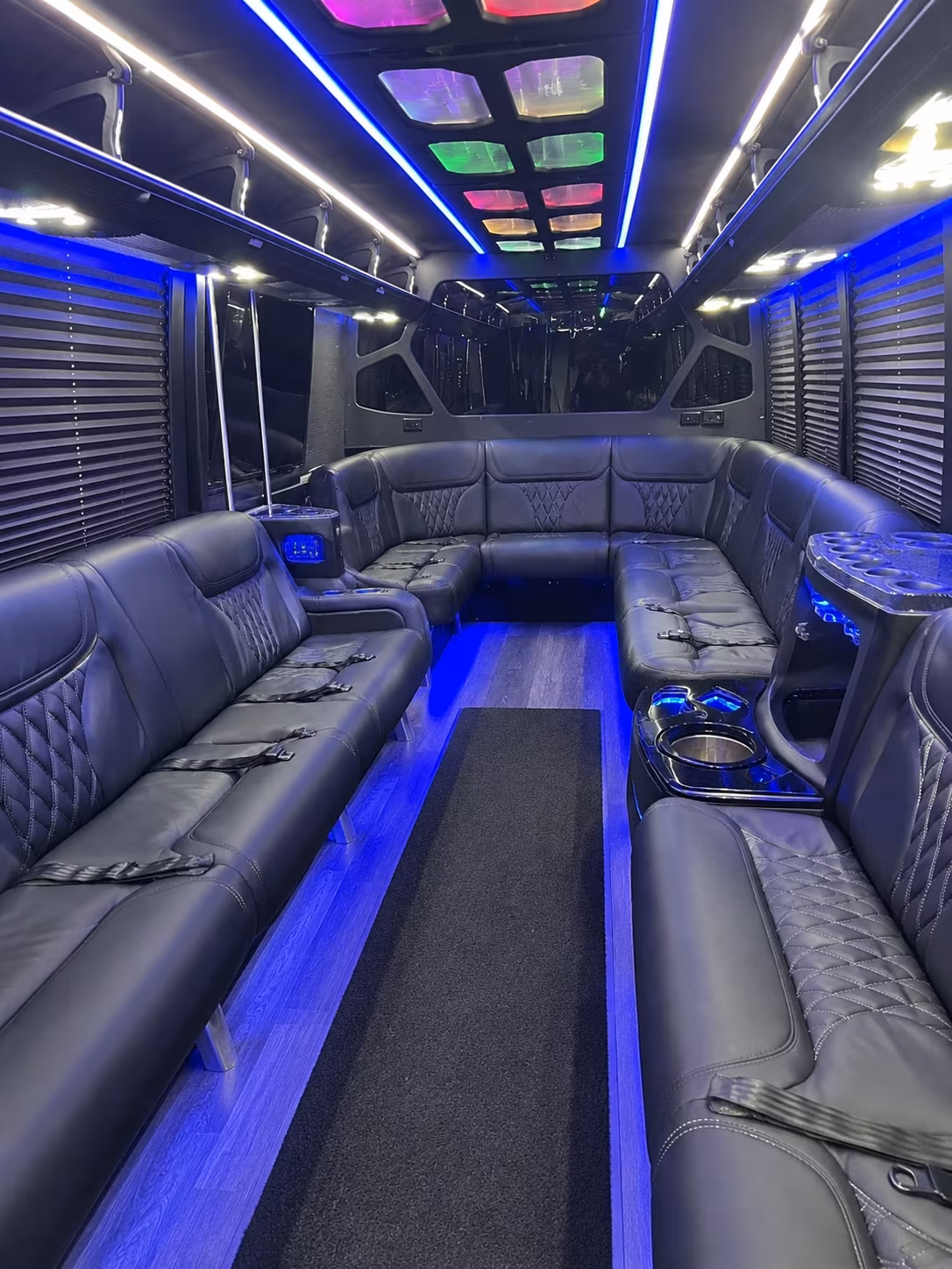 Portland Wedding Transportation party bus exterior